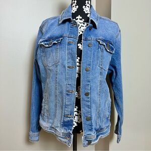 UNIVERSAL THREAD 90’s Baggy Trucker Denim Jean Jacket Medium Blue Wash Medium